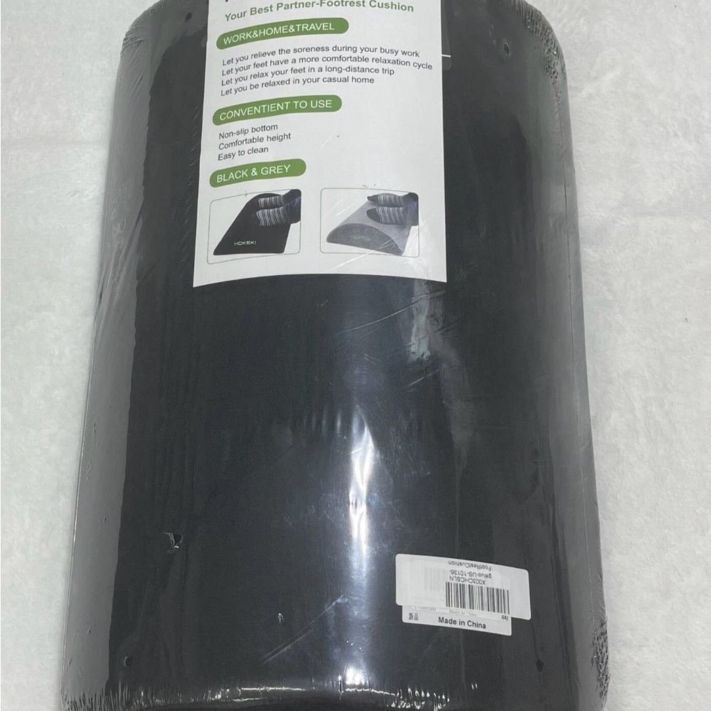 Adjustable foot rest.  Brand new.  Black color.  Brand Hokeki